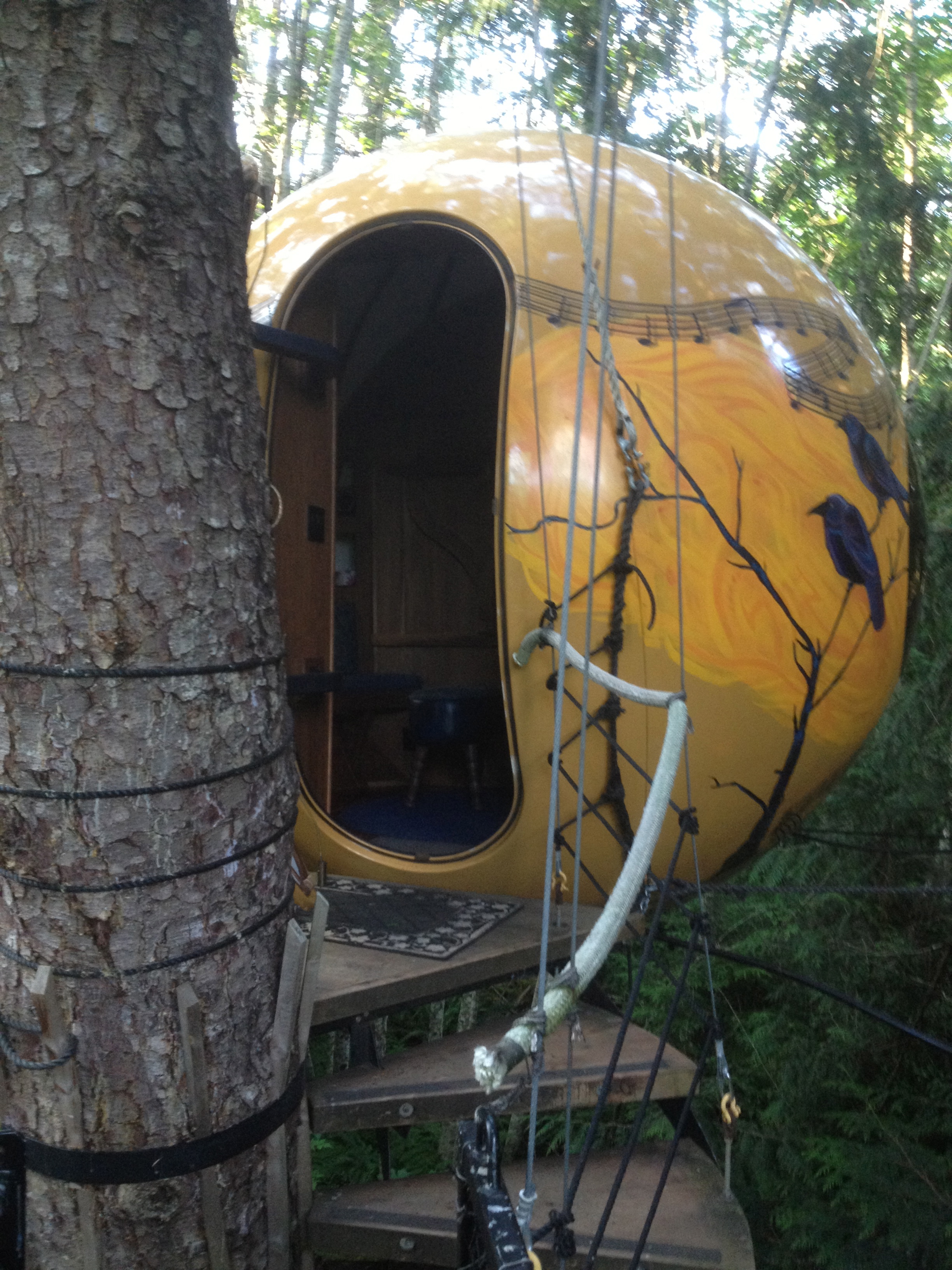 Free Spirit Spheres, Vancouver Island